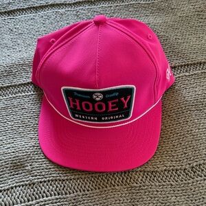 Hooey Vibrant Pink Western Cap